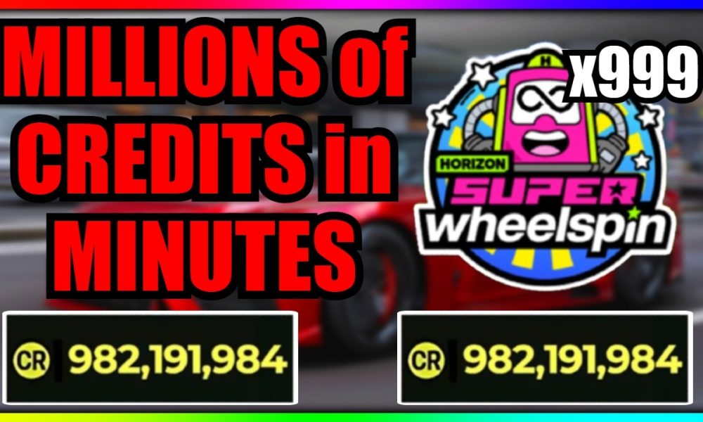*NEW* UNLIMITED MONEY GLITCH in MINS! SUPER WHEELSPIN/XP FARM! FORZA HORIZON 6 MONEY GLITCH! DO ASAP