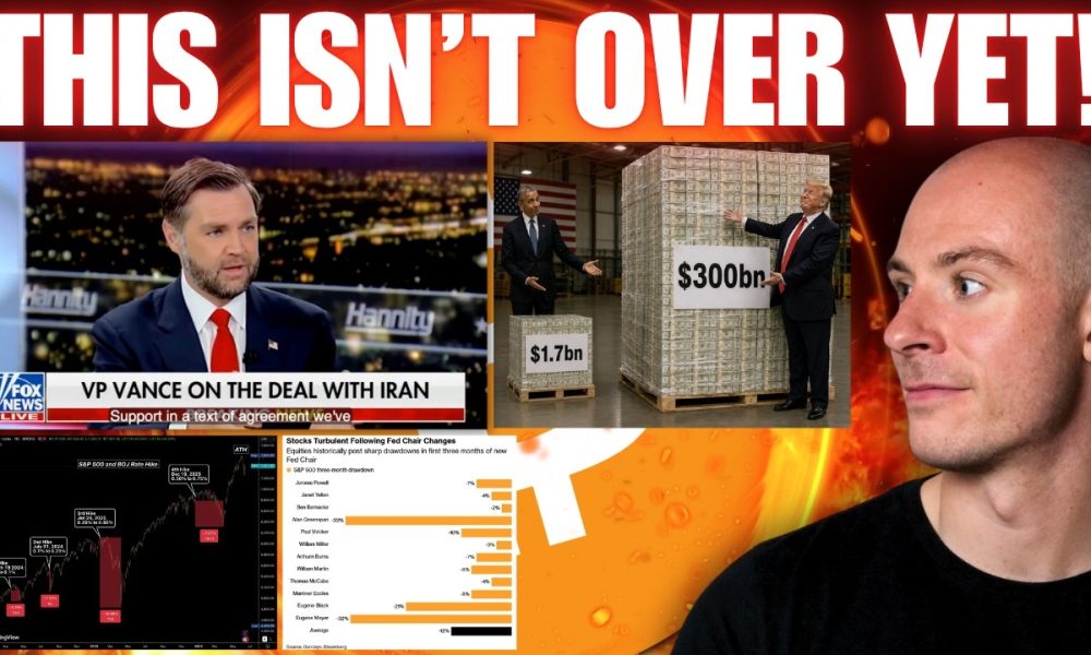 Prepare For Wednesday!! Is Crypto Out The Woods Now The War Is 'Over' ?? My Take! $300 Billion!?!