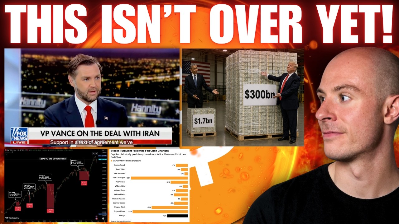 Prepare For Wednesday!! Is Crypto Out The Woods Now The War Is 'Over' ?? My Take! $300 Billion!?!