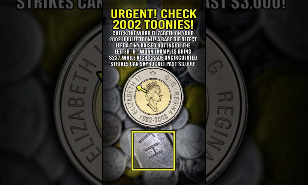 Is this $3000 Toonie Error in Your Pocket Change? #coins #crh #money #shorts