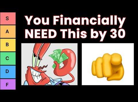 Realistic Financial Milestones By 30 (Tier List)