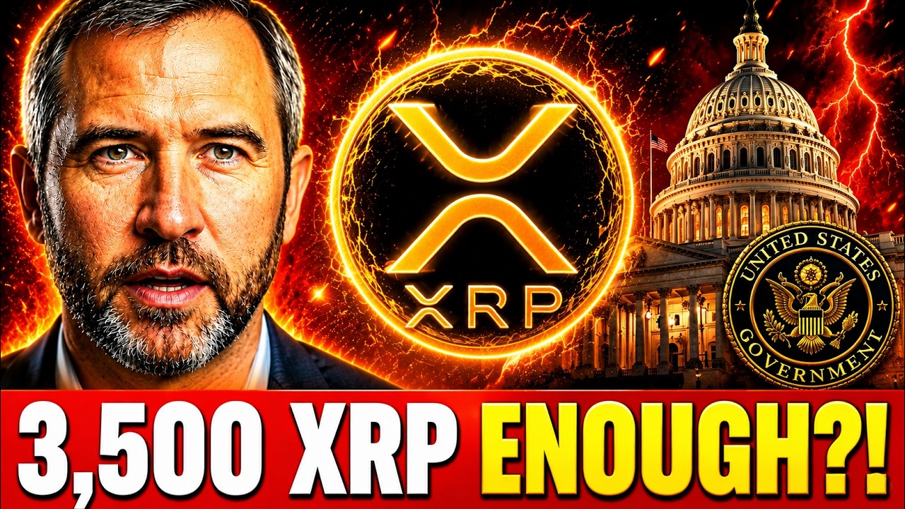 XRP NEWS TODAY: US Government HOLDING 25 Million XRP? Brad Garlinghouse Just Revealed Everything