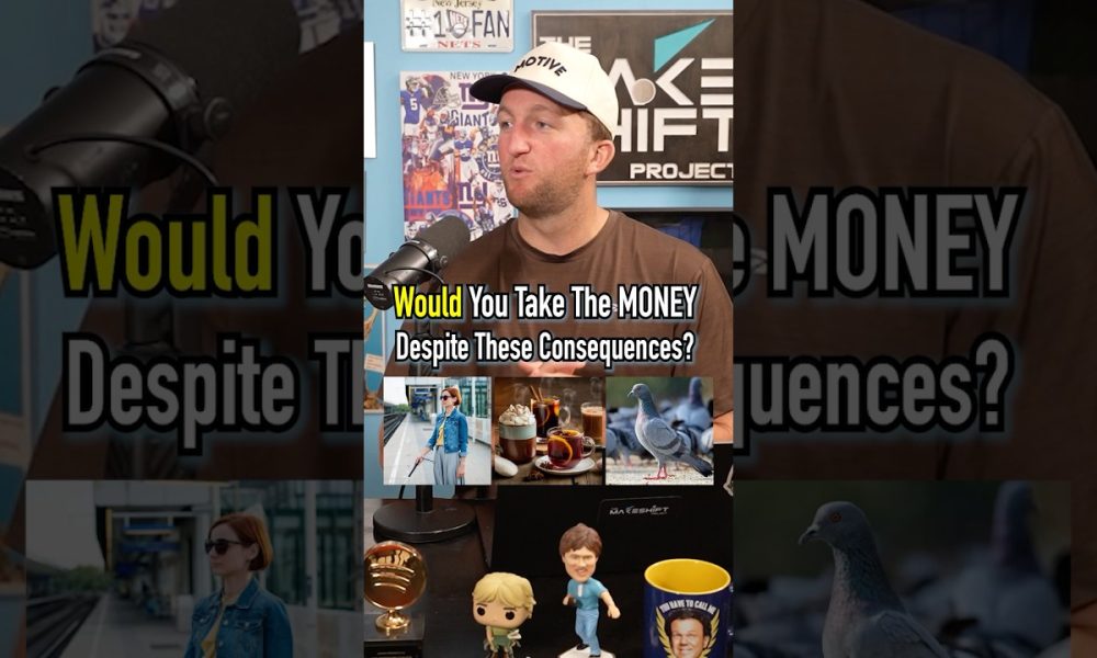 Would You Take The Money Given The Consequences?! #shorts #blind #drinks #animals #debate