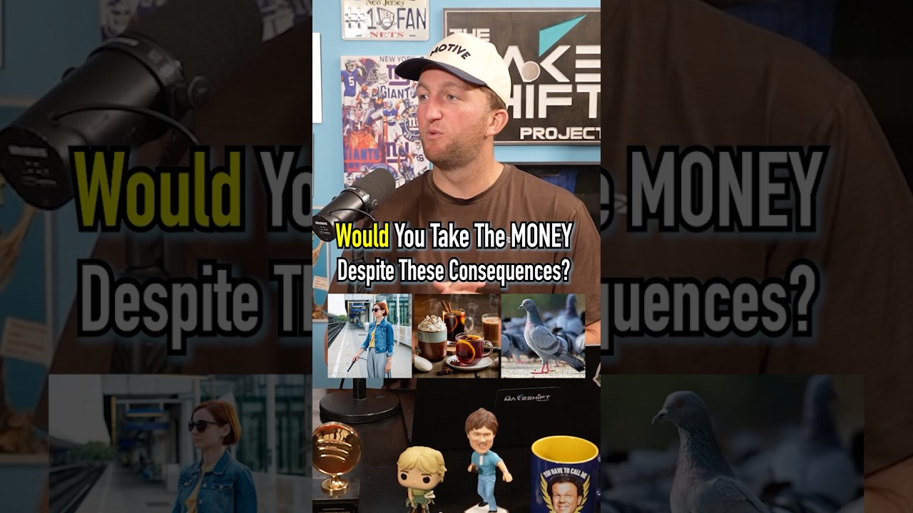 Would You Take The Money Given The Consequences?! #shorts #blind #drinks #animals #debate