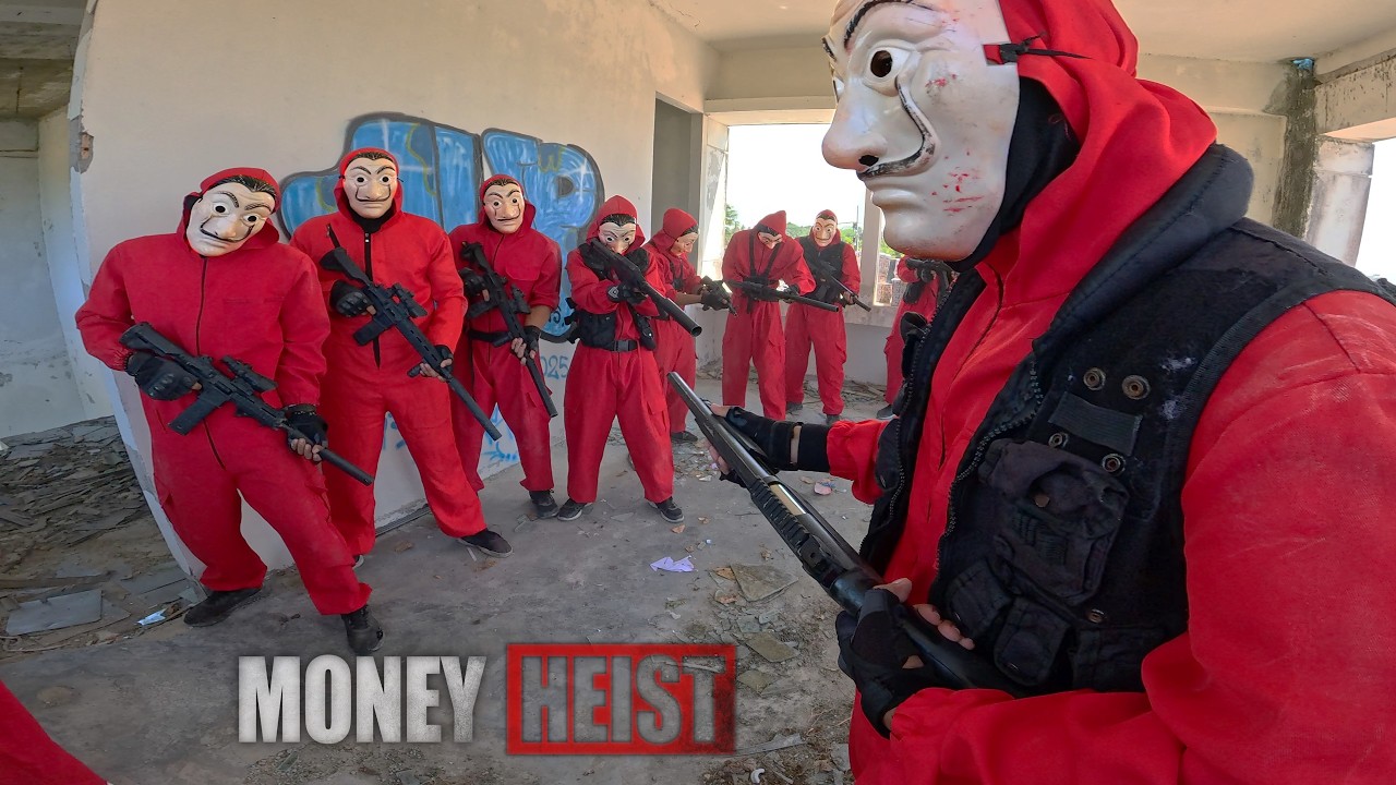 PARKOUR VS MONEY HEIST 35!
