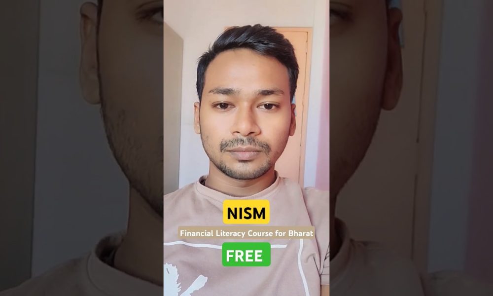 Free online course by NISM | Financial Literacy Course