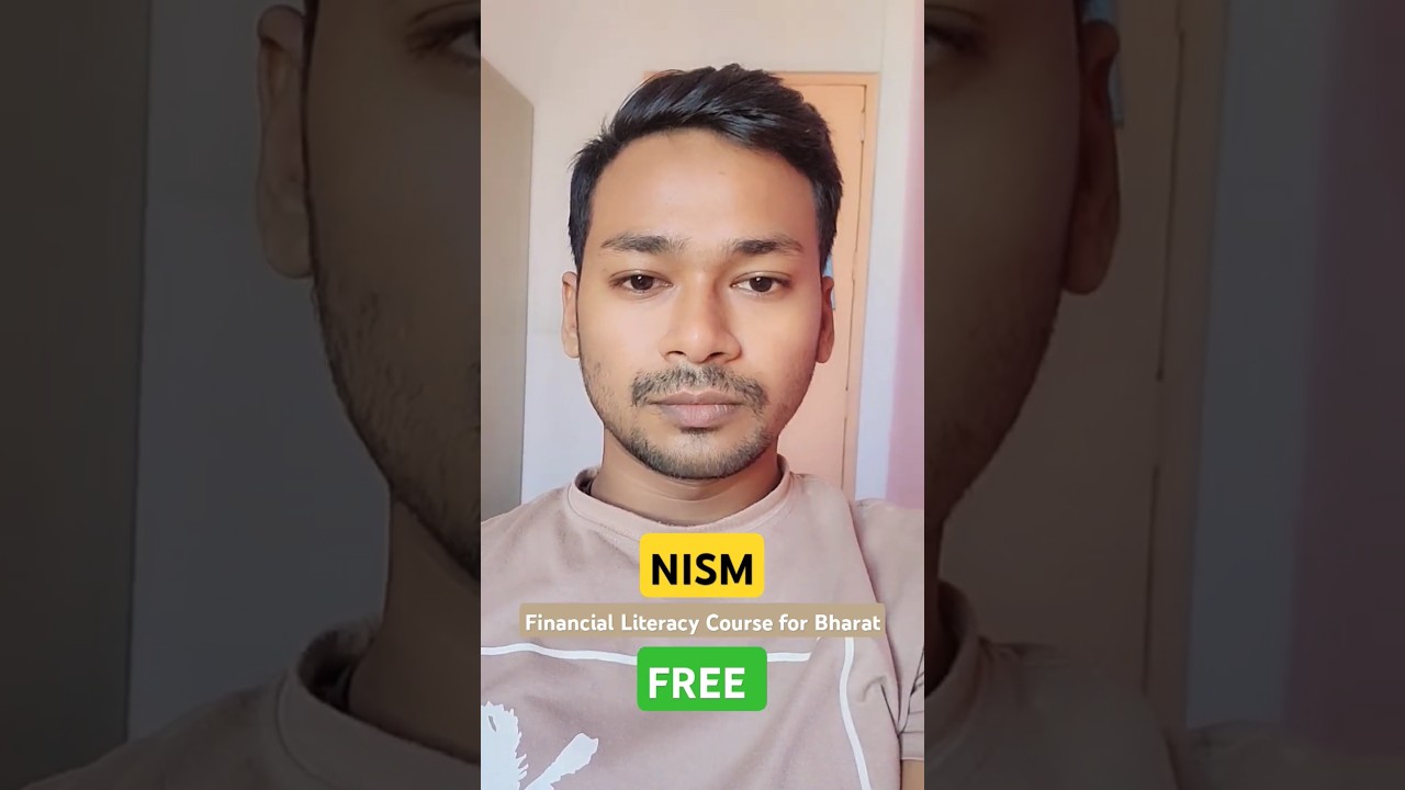 Free online course by NISM | Financial Literacy Course