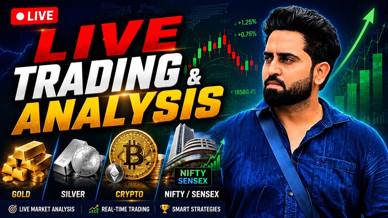 Nifty , Crypto & Gold Trading Analysis for Monday  II 22nd June II Lakshya Live