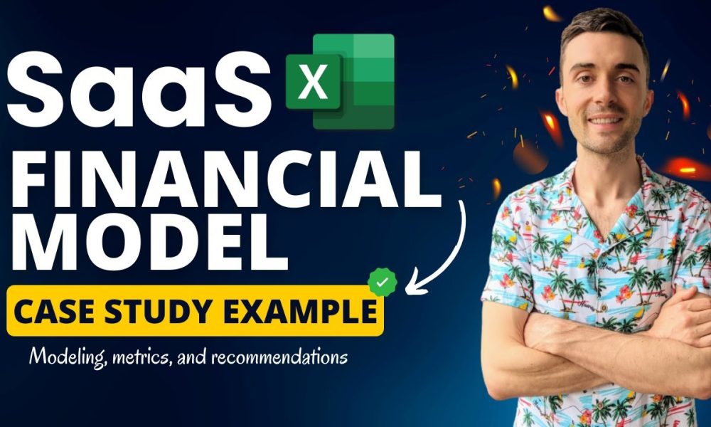Finance Case Study Example | SaaS Startup Financial Model [Template Included]