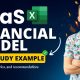 Finance Case Study Example | SaaS Startup Financial Model [Template Included]