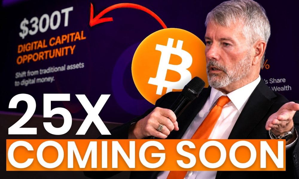 $1.5M Bitcoin Is Coming (Saylor's $300T Plan)
