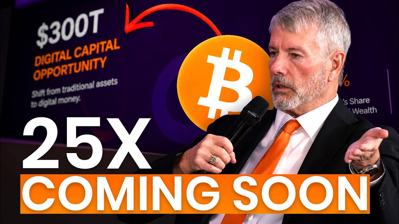 $1.5M Bitcoin Is Coming (Saylor's $300T Plan)