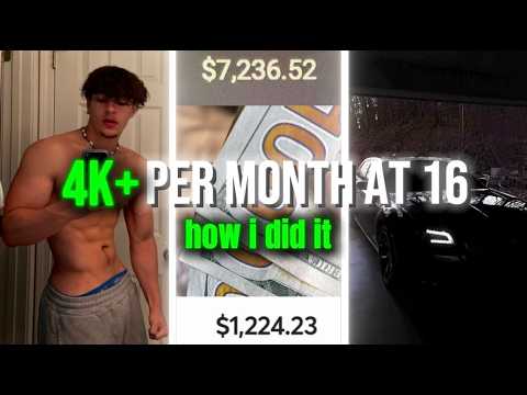 how to actually start making money as a teenager