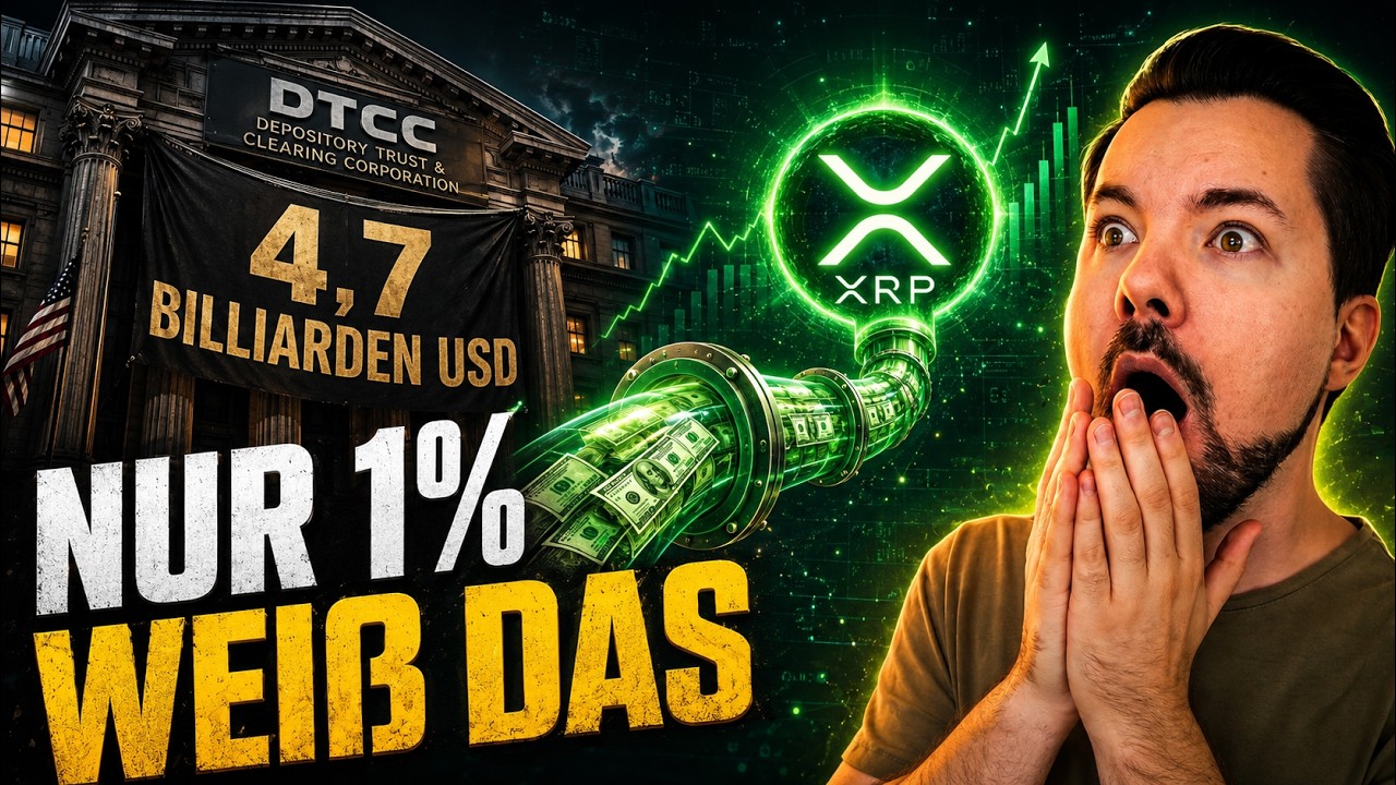 XRP & DTCC (4,7 Billiarden) - Das EINZIGE Video das Du kennen musst!