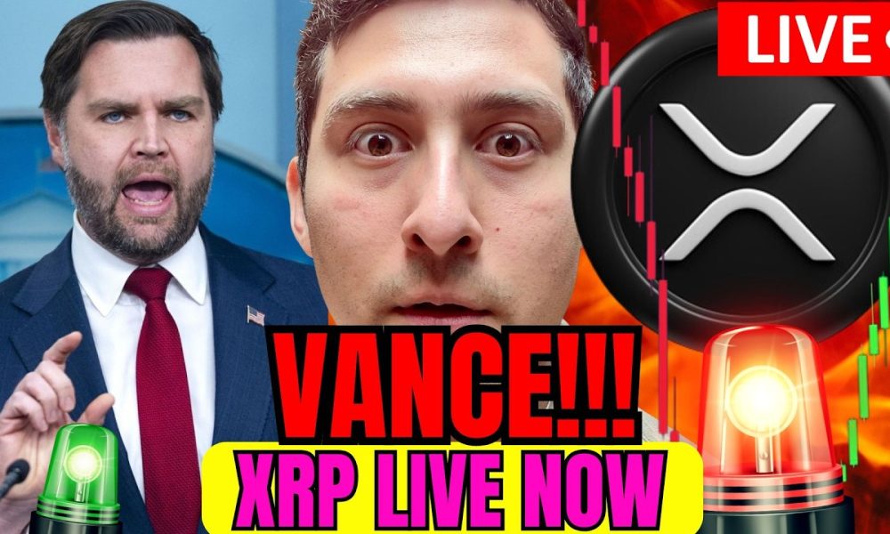 XRP WATCH VANCE CRYPTO NEWS LIVE NOW!