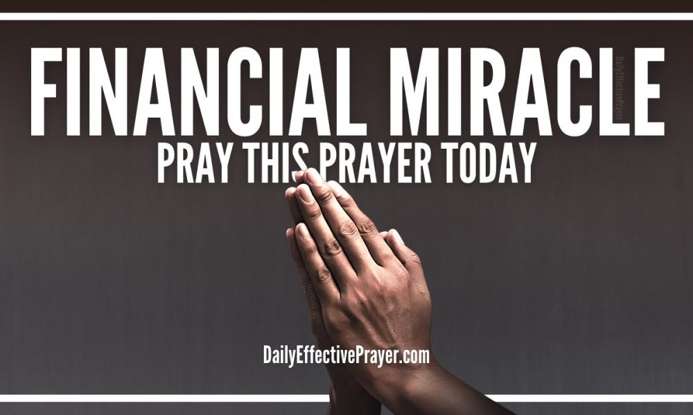 Prayer For Financial Miracle | Powerful Prayers For Financial Miracles