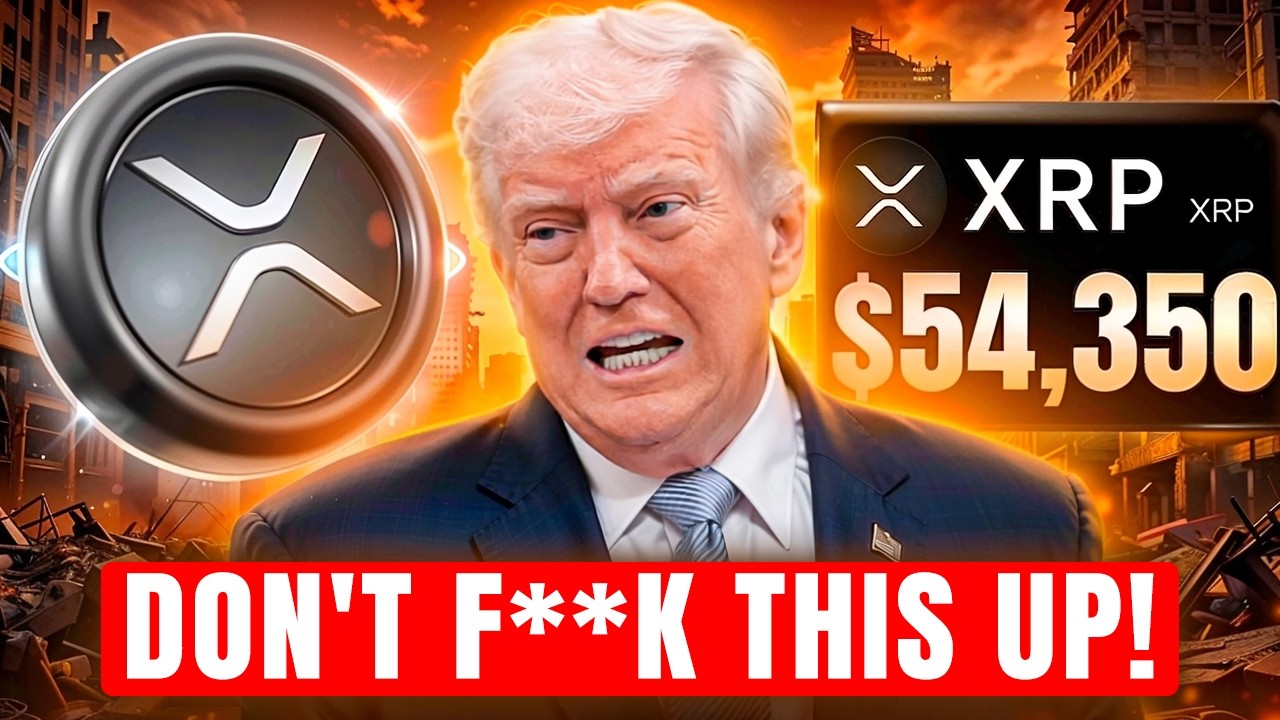 IF YOU HOLD XRP PLEASE DON'T F**K THIS UP!!!