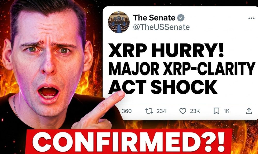 XRP MASSIVE SHOCK! XRP-CLARTIY ACT BOMB.