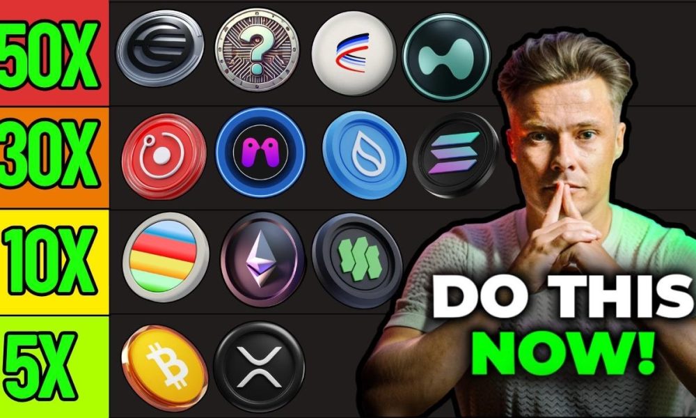 My Top 10 Cryptos I'm Buying Before The Crypto Market Goes Bullish Again!