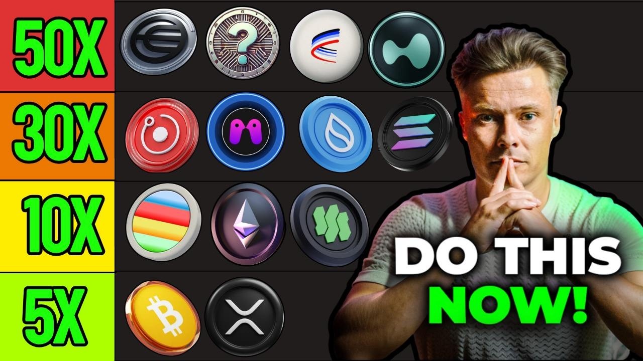 My Top 10 Cryptos I'm Buying Before The Crypto Market Goes Bullish Again!