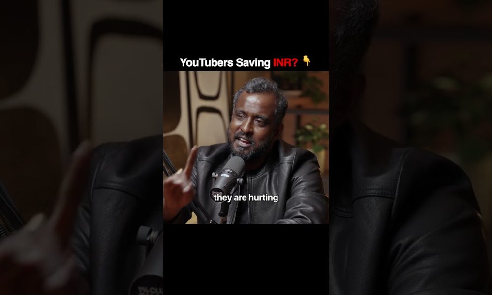 YouTubers Saving Falling Rupee?