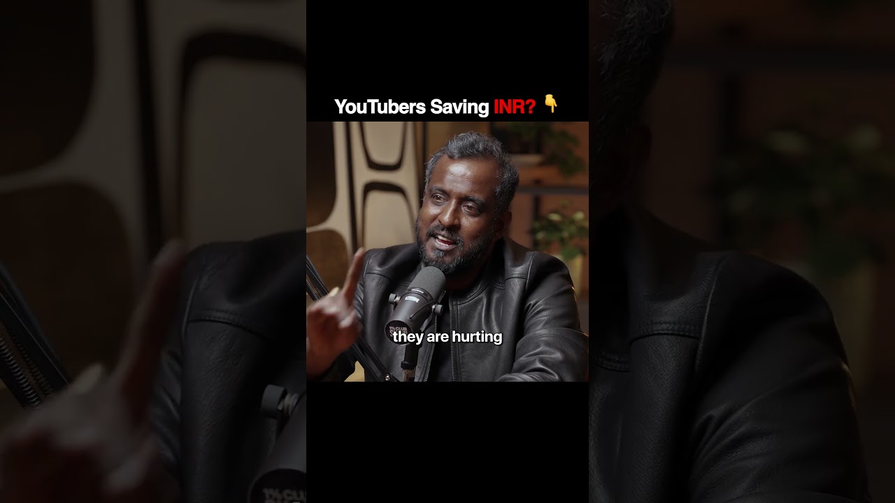 YouTubers Saving Falling Rupee?