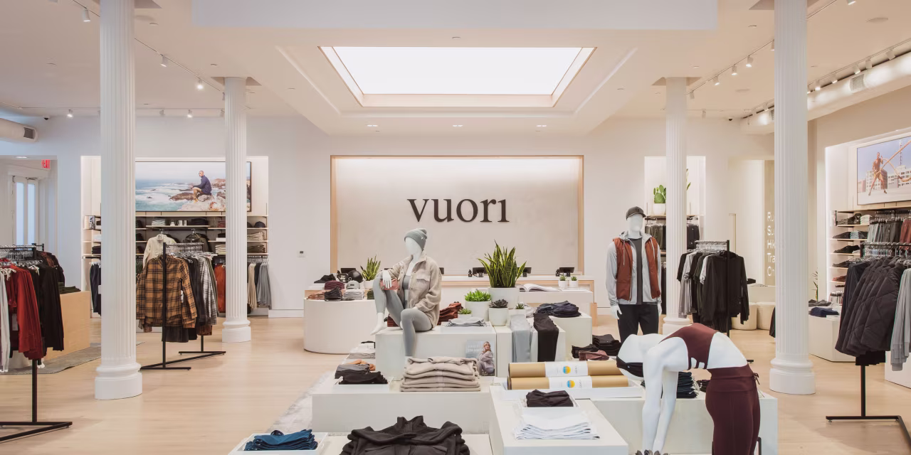 Athleisure Brand Vuori Targets China in Global Retail Push