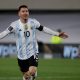 Argentina's Lionel Messi celebrates after scoring against Bolivia in a World Cup qualifier on Thursday