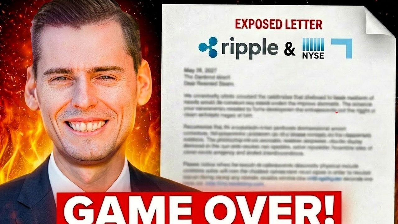 A SECRET RIPPLE LETTER JUST NUKED XRP... (GAME CHANGER FOR US!!!!)