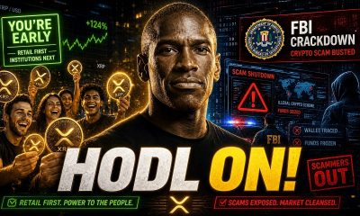 YOU BEAT THEM TO XRP HODL ON! - FBI CRYPTO SCAM CRACKDOWN! - CRYPTO IS A RETAIL LEVEL PLAYING FIELD!