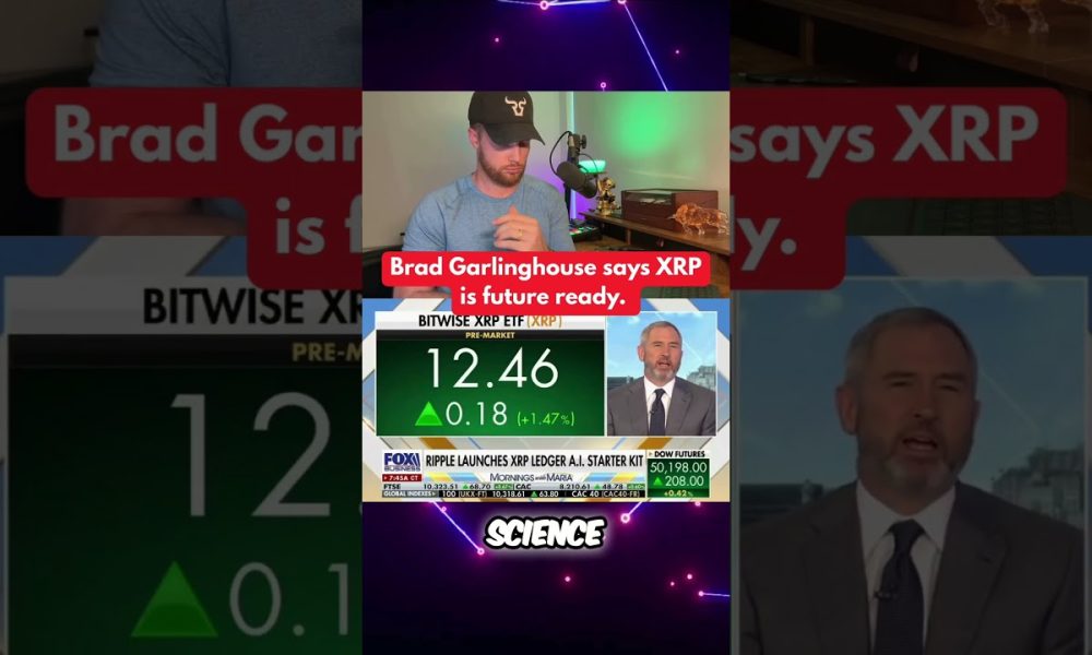 RIPPLE XRP: Brad Garlinghouse says XRP is future ready!