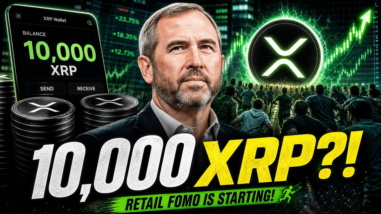 DO YOU REALLY NEED 10,000 XRP BEFORE RETAIL FOMO HITS?