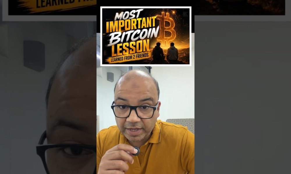 Most Important Bitcoin Lesson Learned From 2 Friends.