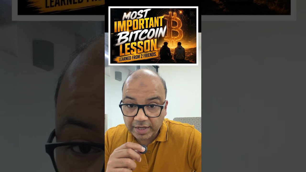 Most Important Bitcoin Lesson Learned From 2 Friends.