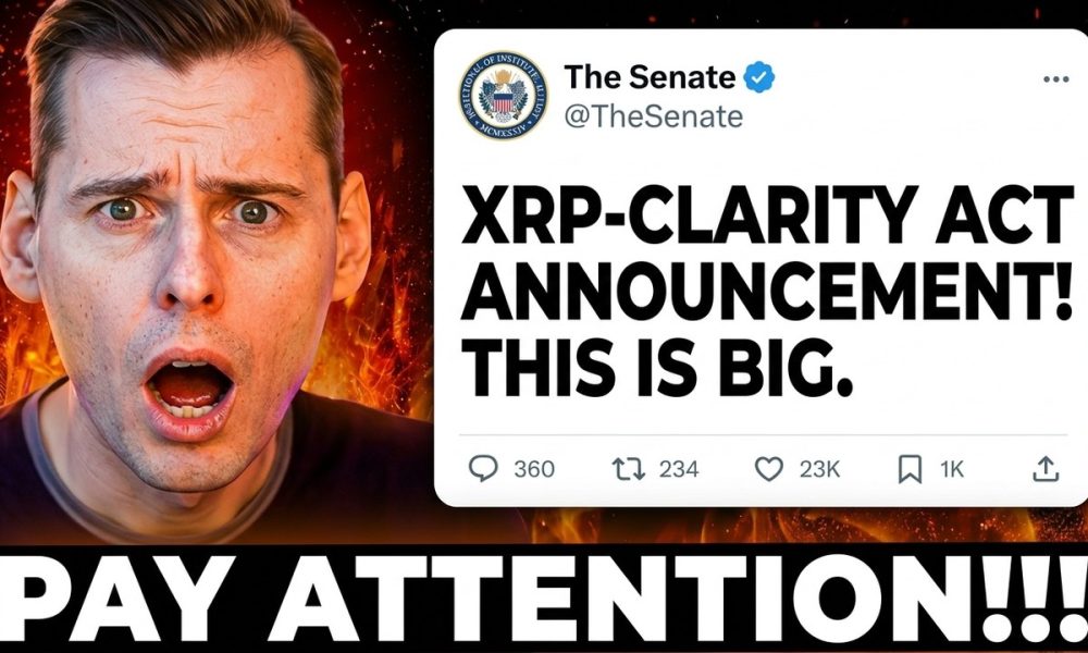XRP JUST CHANGED FOREVER??!!! MAJOR XRP-CLARTIY ACT WARNING!!!!!