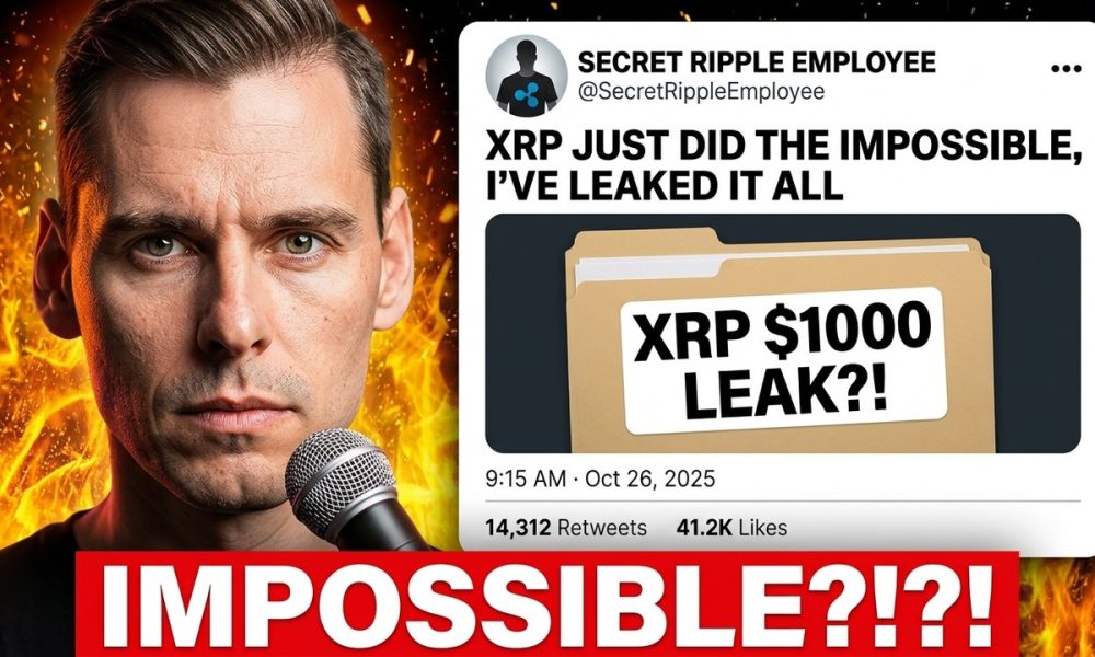 XRP INSIDER JUST LEAKED THE BIGGEST NEWS EVER??!! (IMPOSSIBLE!!!)