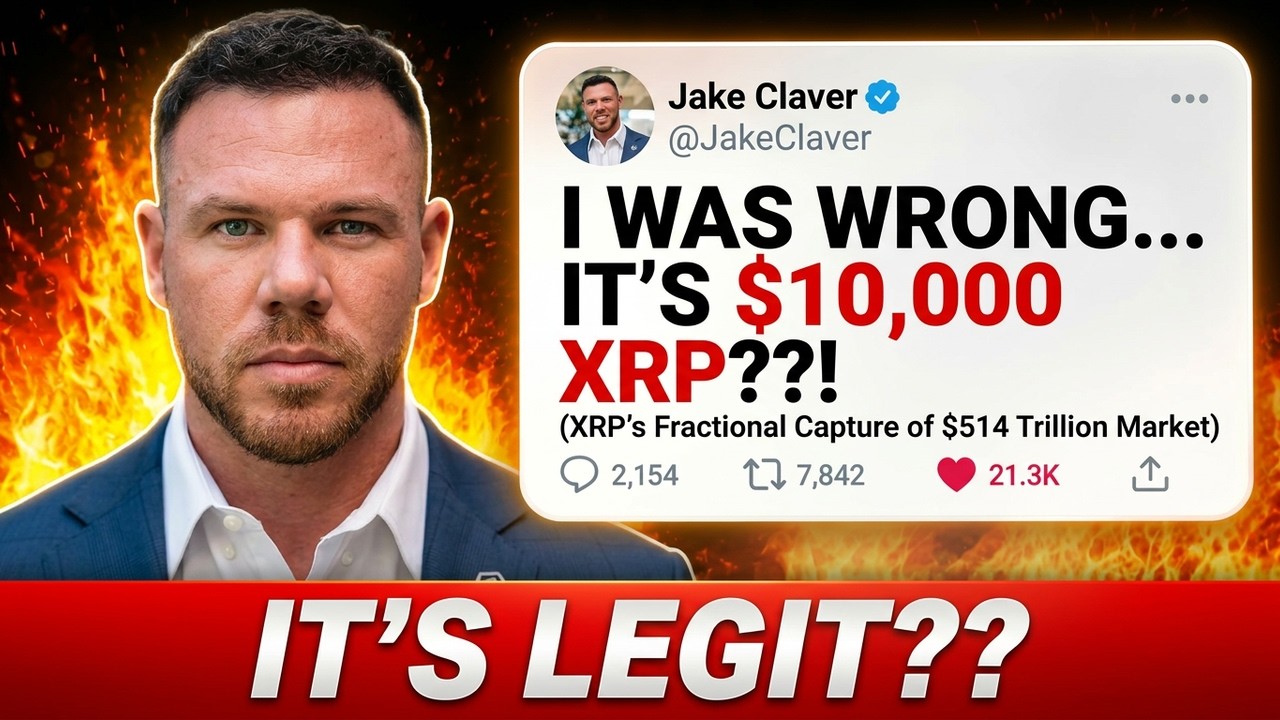 I WAS WRONG!!! IT'S $10,000 XRP??? (XRP's Fractional Capture of $514 Trillion Market)
