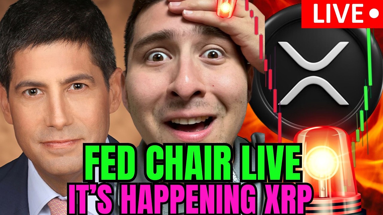 XRP WATCH 1st WARSH FOMC FED LIVE NOW!!