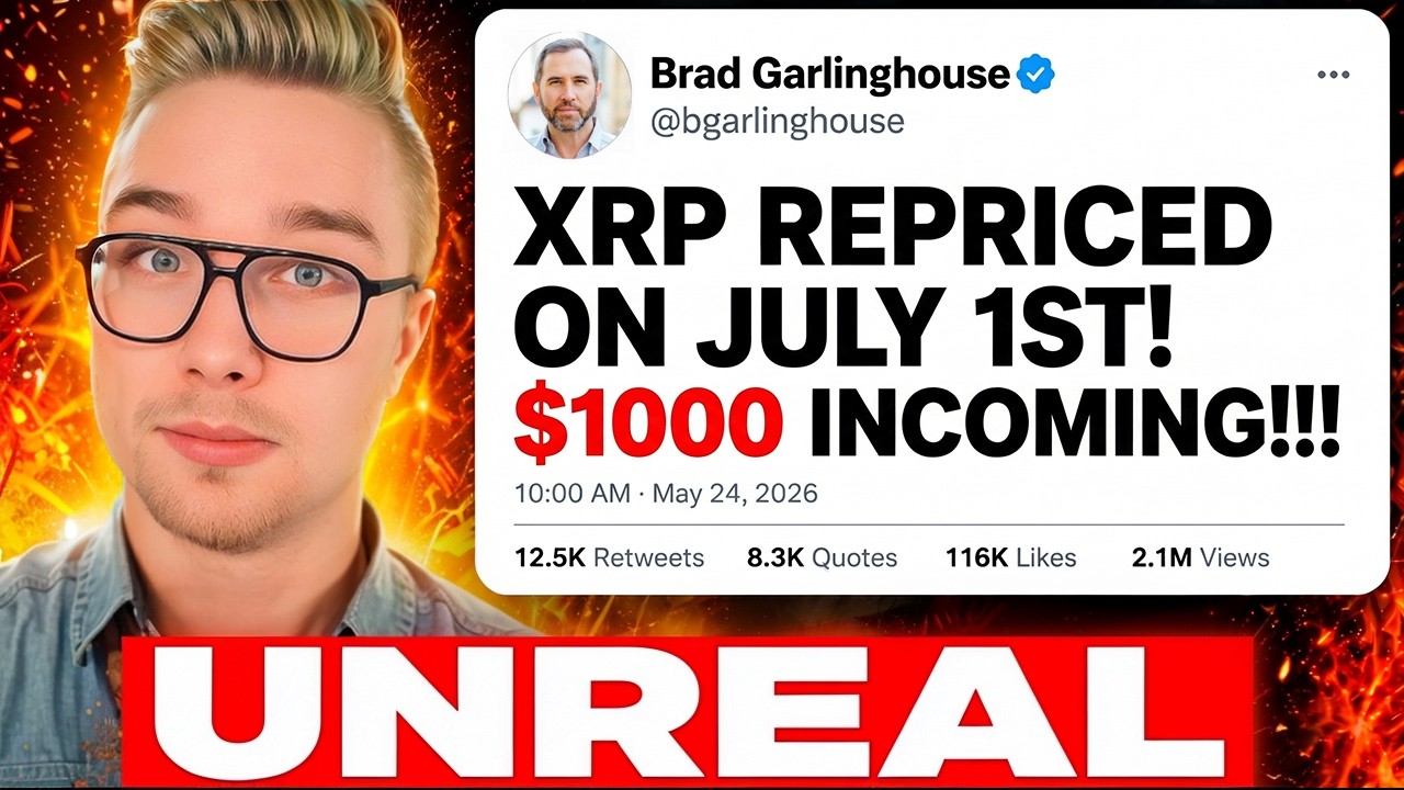 XRP TO BE REPRICED ON JULY 1ST!?!? (THIS IS UNREAL)