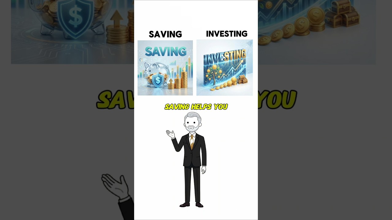 Saving, Investing, Income & Expenses Made Simple | #finance #money #shorts