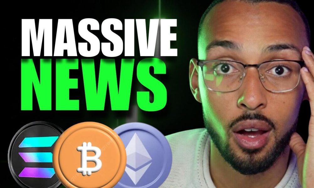 CRYPTO ALERT - MAJOR BREAKING NEWS