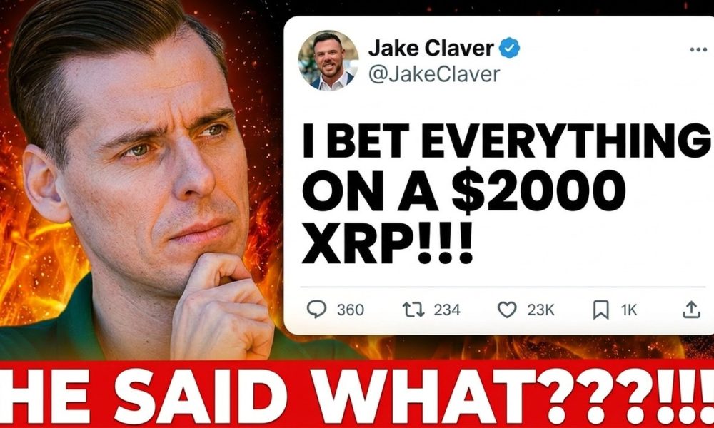 XRP PRICE ANALYST PREDICTS $2000 XRP??!?! (''Get Your Bags Ready'')
