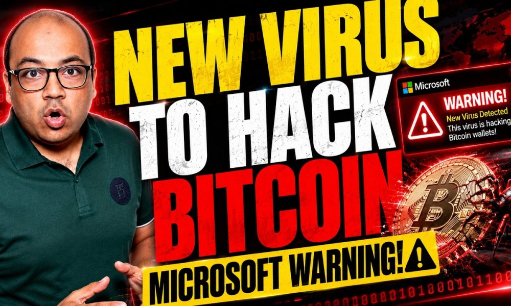 NEW VIRUS TO HACK BITCOIN. MICROSOFT WARNING