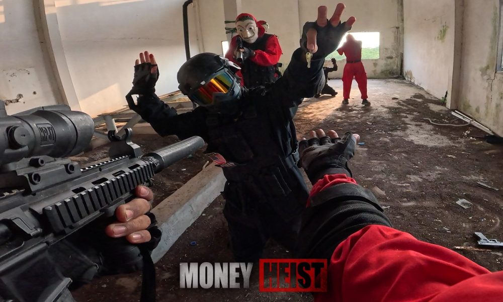 PARKOUR VS MONEY HEIST 36!