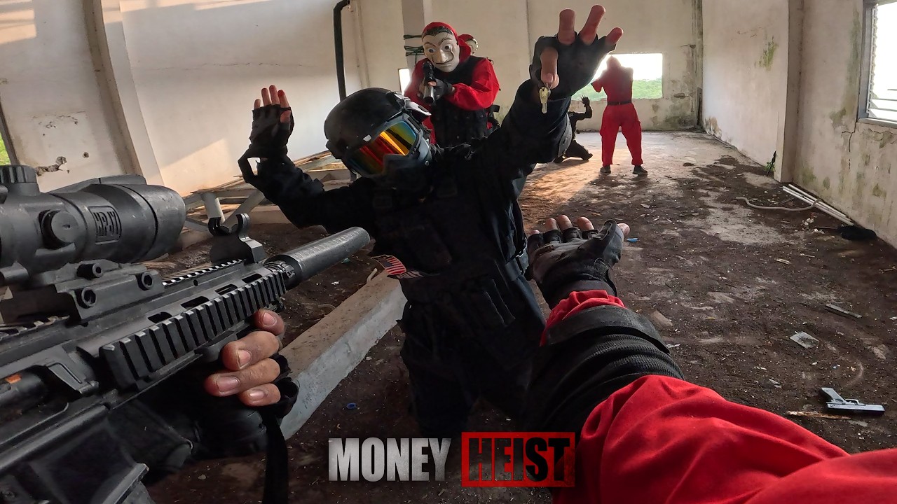 PARKOUR VS MONEY HEIST 36!