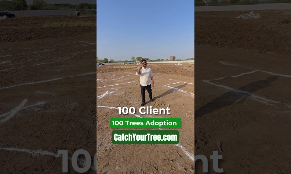 This Financial Planner Adopted 100 Trees for His Clients! #shorts #inspiringstory