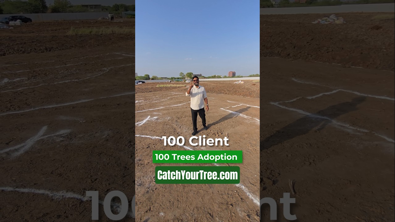 This Financial Planner Adopted 100 Trees for His Clients! #shorts #inspiringstory
