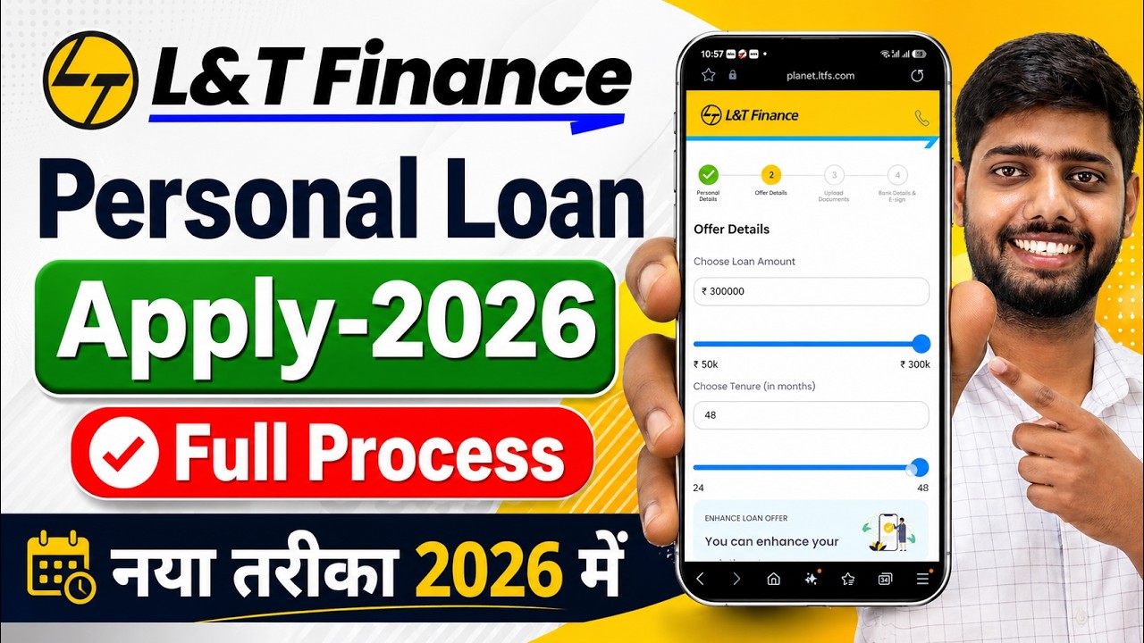 L&T Finance Personal Loan Online Apply | L&T Finance Personal Loan | New Loan App | Instant loan app