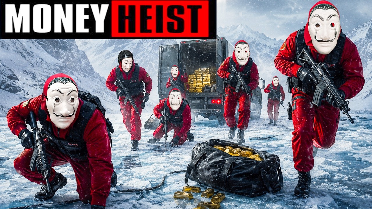 PARKOUR VS MONEY HEIST! 6 | BAD GUYS: No ESCAPE, THE TRUCK IS STUCK...MOVE! (BELLA CIAO) Epic POV