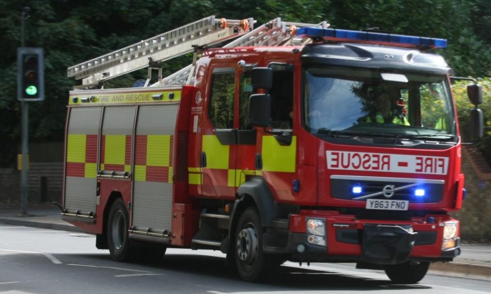 Upper Poppleton fire in the open – emergency services called